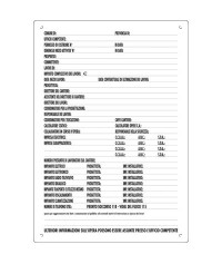 TARGA SEGNALETICA...