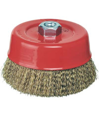 SPAZZOLA ACCIAIO A TAZZA +...