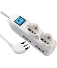 MULTIPRESA BIPASSO + SCHUKO...