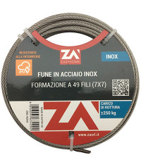FUNE ACCIAIO INOX • D.MM  5...